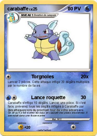 Pokemon carabaffe