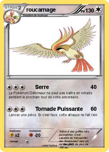Pokemon roucarnage