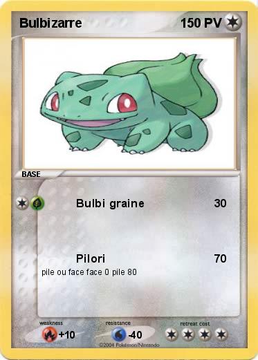 Pokemon Bulbizarre