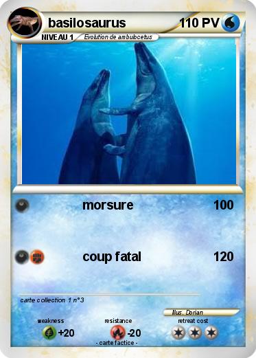 Pokemon basilosaurus