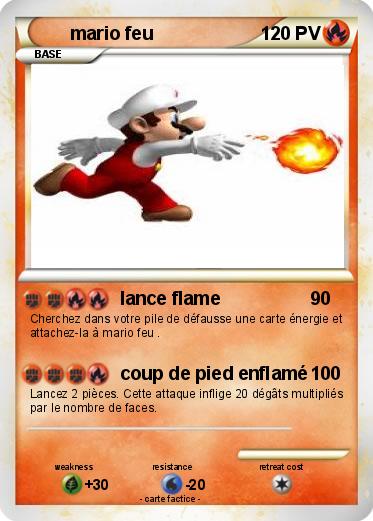 Pokemon mario feu