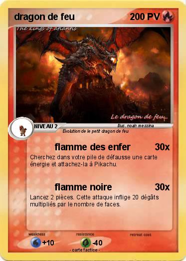 Pokemon dragon de feu