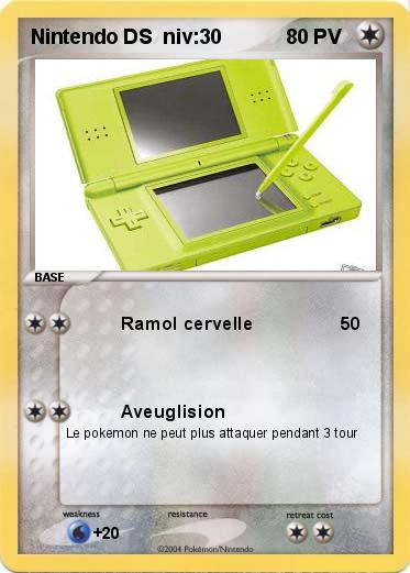 Pokemon Nintendo DS  niv:30