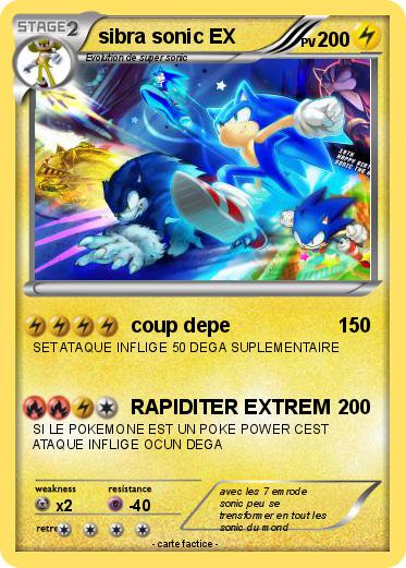 Pokemon sibra sonic EX