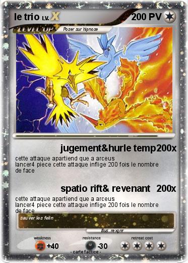Pokemon le trio