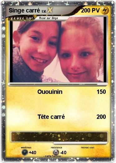 Pokemon Singe carré