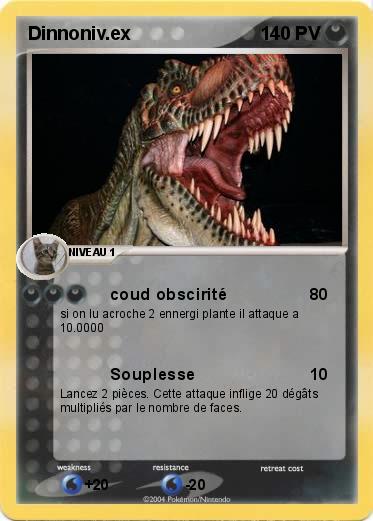 Pokemon Dinnoniv.ex