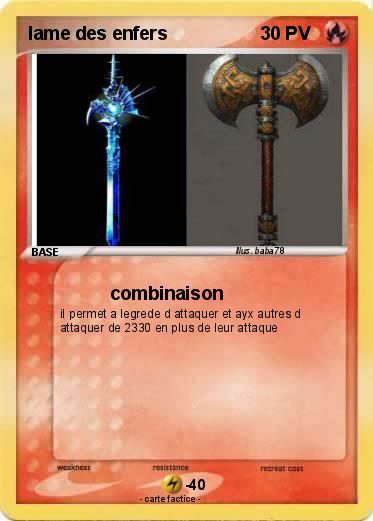 Pokemon lame des enfers