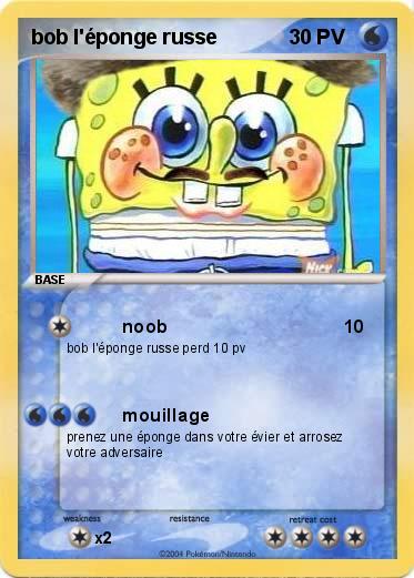 Pokemon bob l'éponge russe