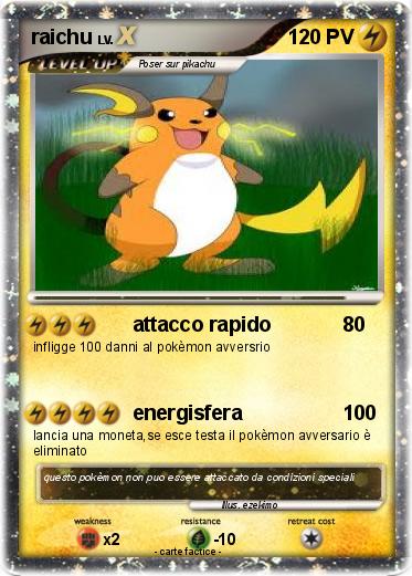 Pokemon raichu