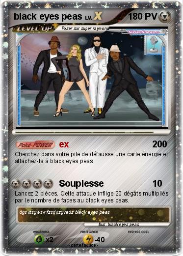 Pokemon black eyes peas