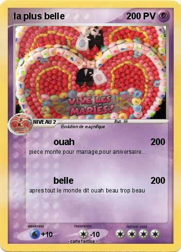 Pokemon la plus belle