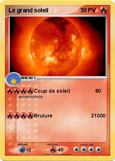 Pokemon Le grand soleil