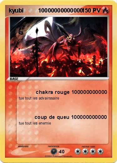 Pokemon kyubi         10000000000000       