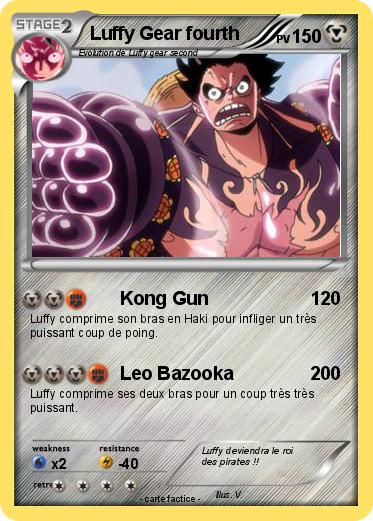 Pokemon Luffy Gear fourth