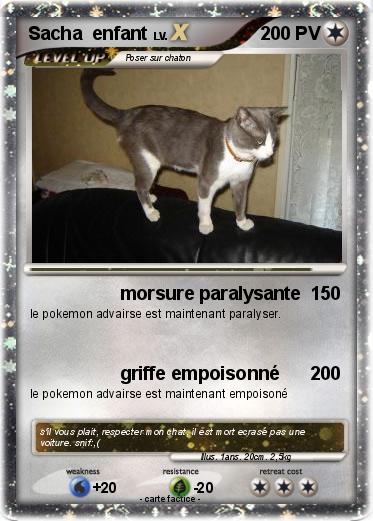 Pokemon Sacha  enfant