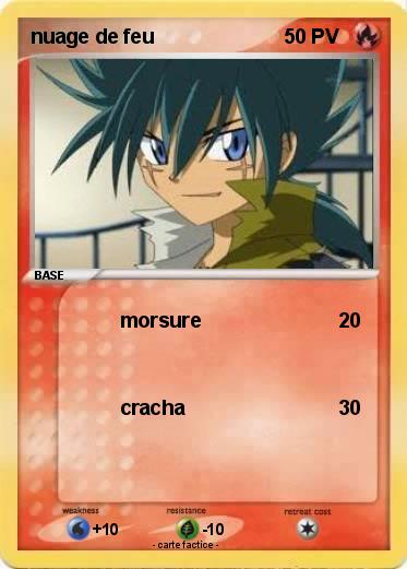 Pokemon nuage de feu