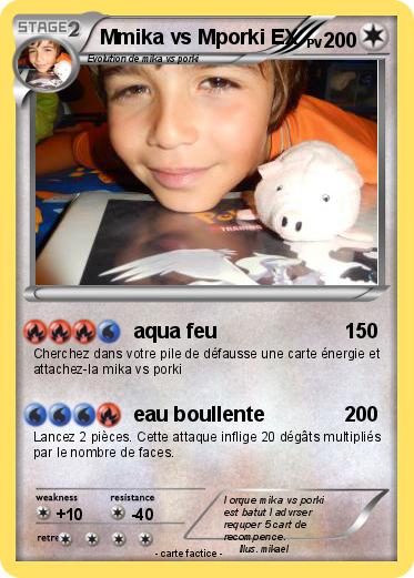 Pokemon Mmika vs Mporki EX