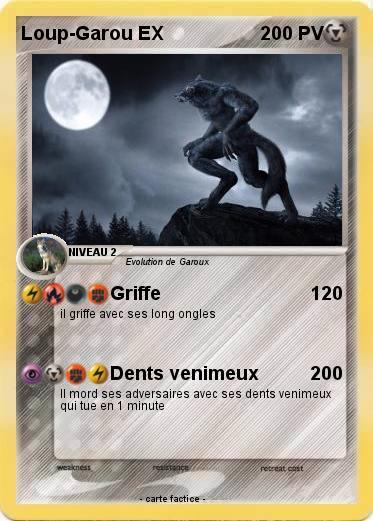 Pokemon Loup-Garou EX