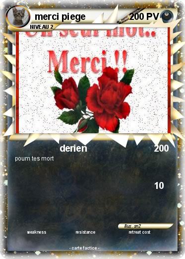 Pokemon merci piege