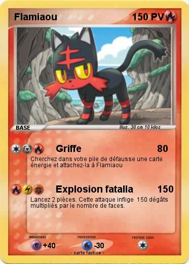 Pokemon Flamiaou