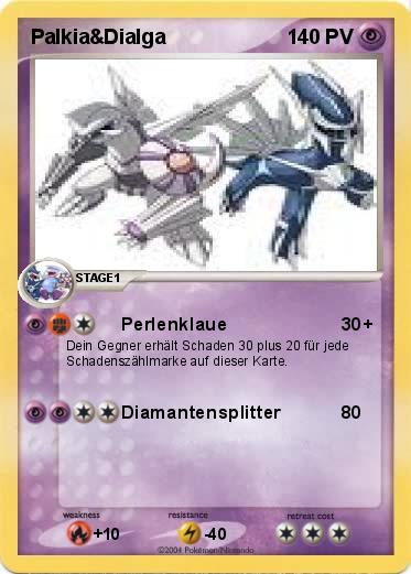 Pokemon Palkia&Dialga
