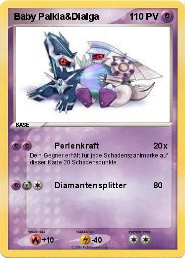 Pokemon Baby Palkia&Dialga