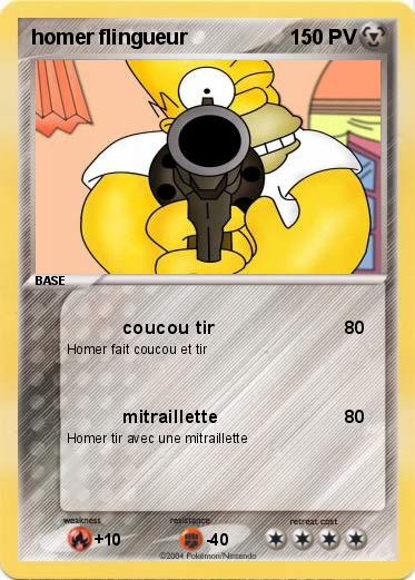 Pokemon homer flingueur