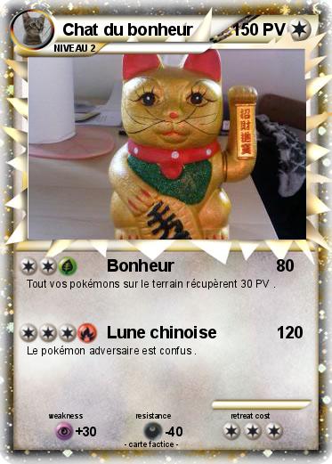 Pokemon Chat du bonheur