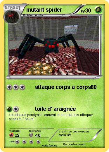 Pokemon mutant spider