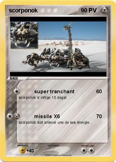 Pokemon scorponok