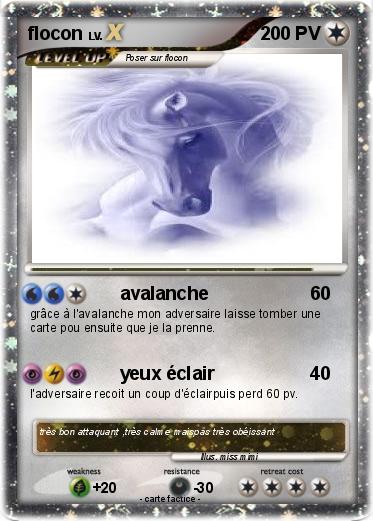 Pokemon flocon