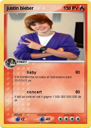 Pokemon justin bieber