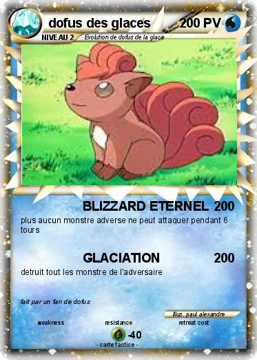 Pokemon dofus des glaces