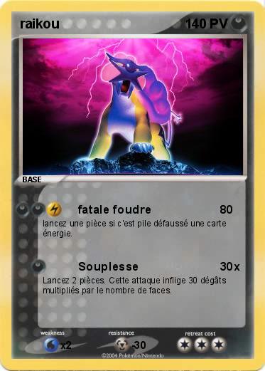 Pokemon raikou