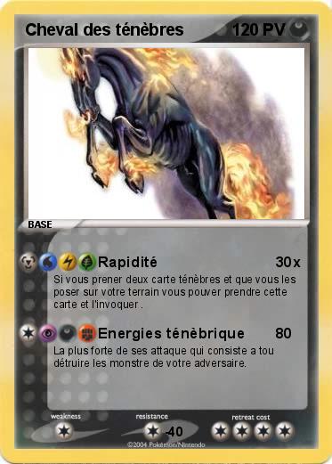 Pokemon Cheval des ténèbres