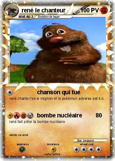 Pokemon rené le chanteur