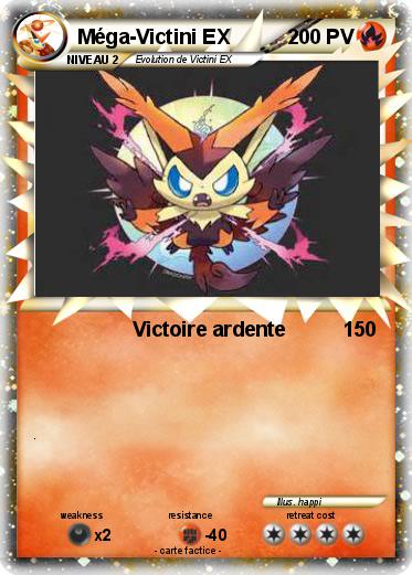 Pokemon Méga-Victini EX