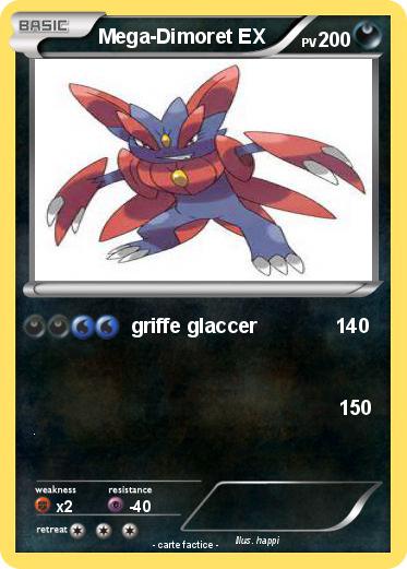 Pokemon Mega-Dimoret EX