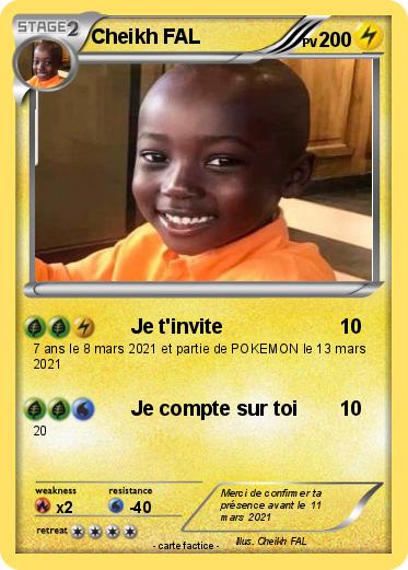 Pokemon Cheikh FAL