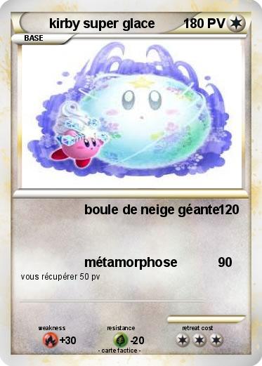 Pokemon kirby super glace