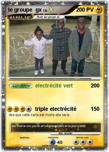 Pokemon le groupe  gx