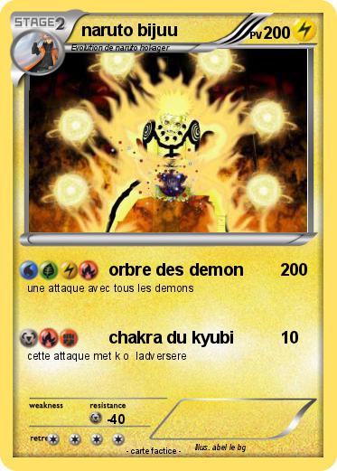 Pokemon naruto bijuu