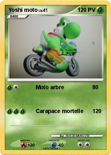 Pokemon Yoshi moto
