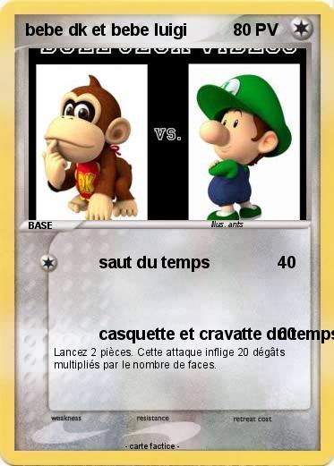 Pokemon bebe dk et bebe luigi