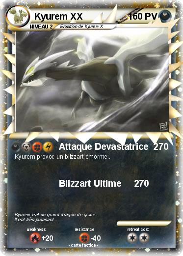 Pokemon Kyurem XX