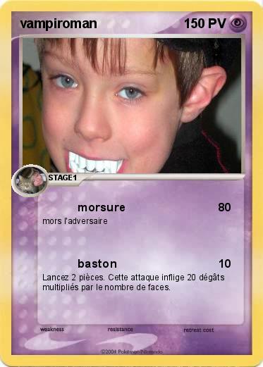 Pokemon vampiroman