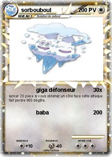 Pokemon sorbouboul