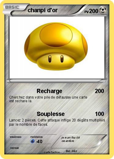 Pokemon chanpi d'or