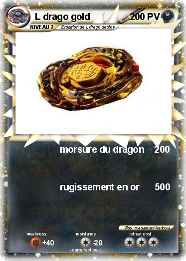 Pokemon L drago gold